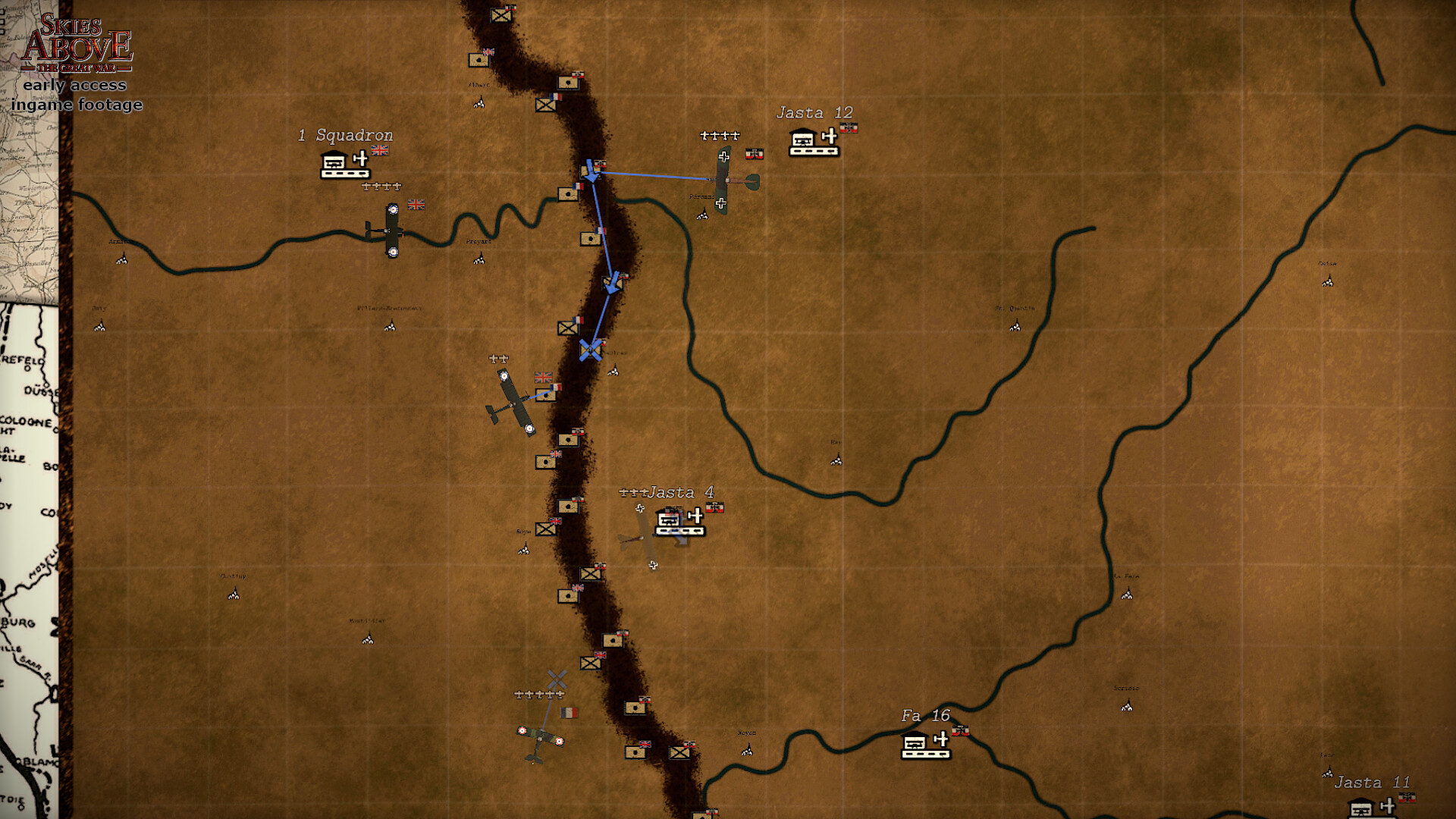 Скриншот: Skies above the Great War