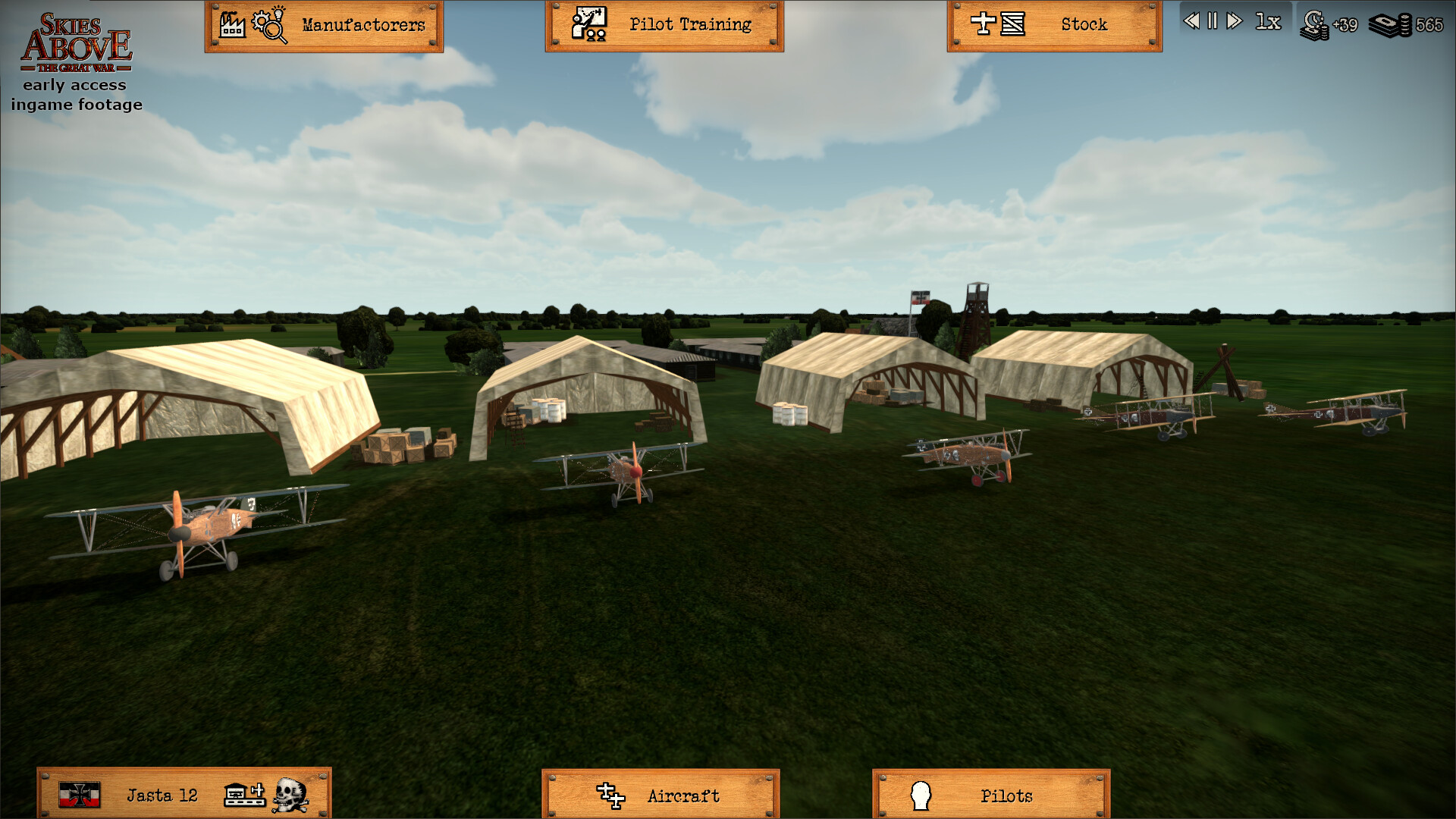 Скриншот: Skies above the Great War