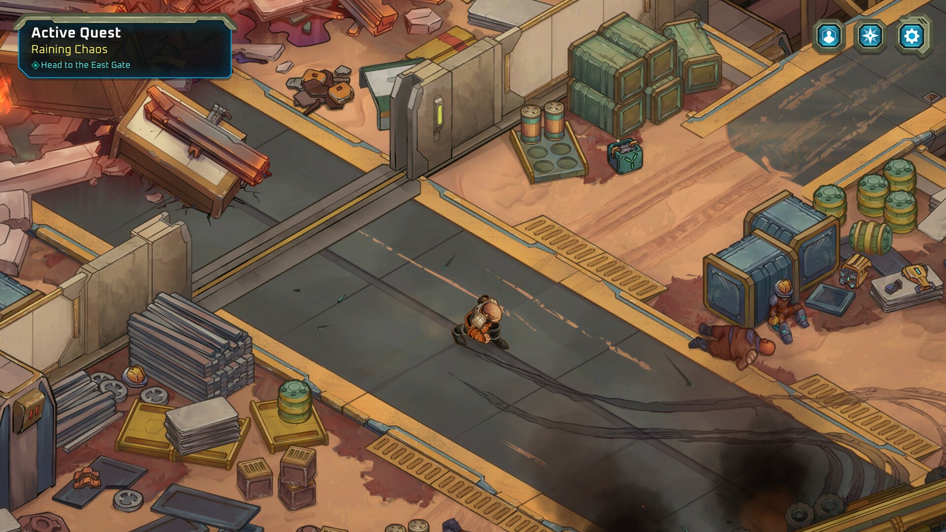 Скриншот: Dark Sky