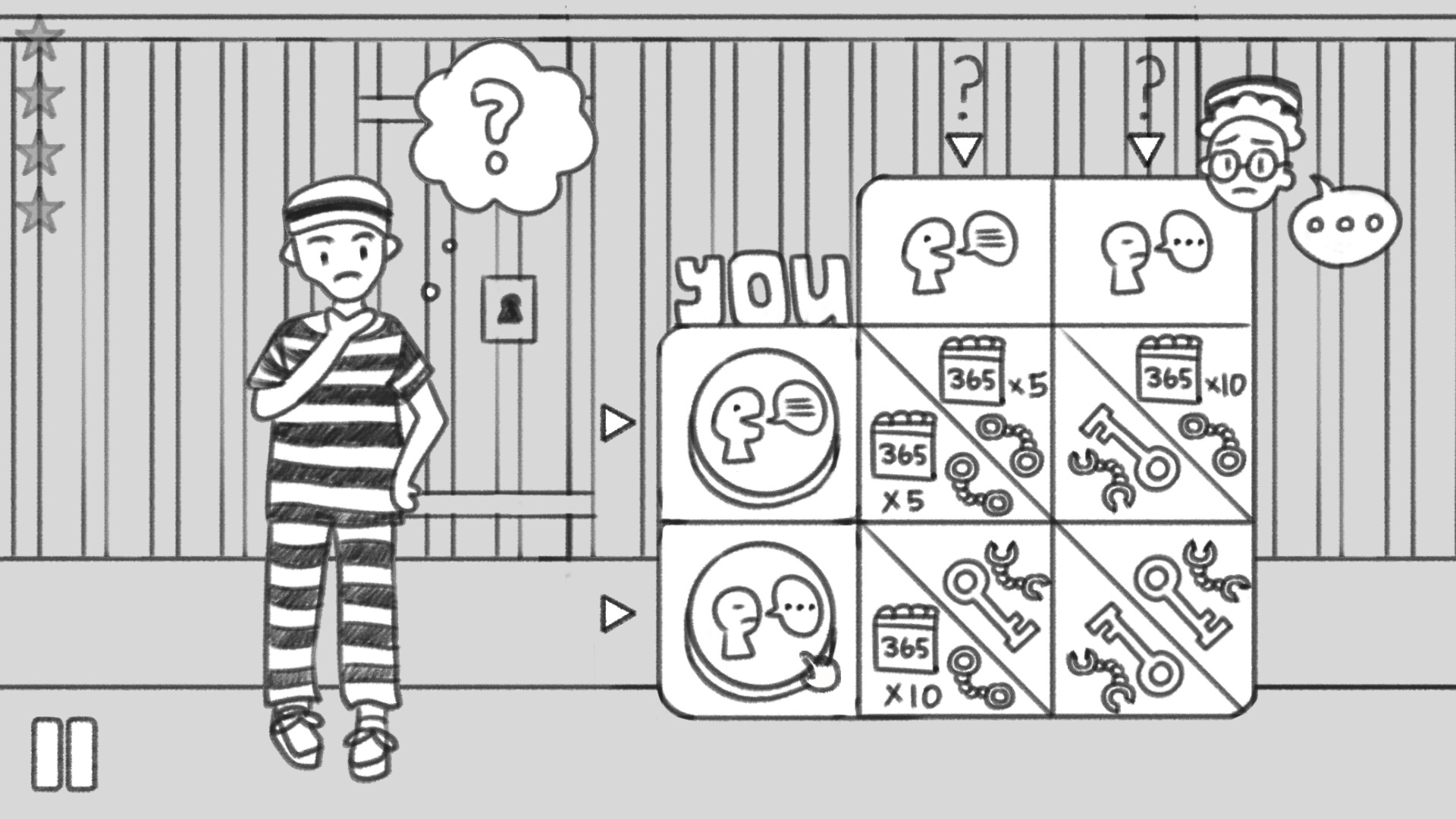 Скриншот: Thought Experiment Simulator