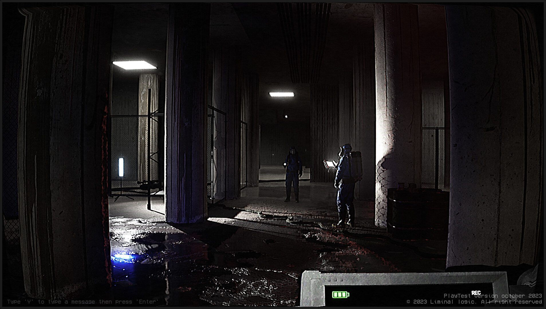 Скриншот: Backrooms Rec.