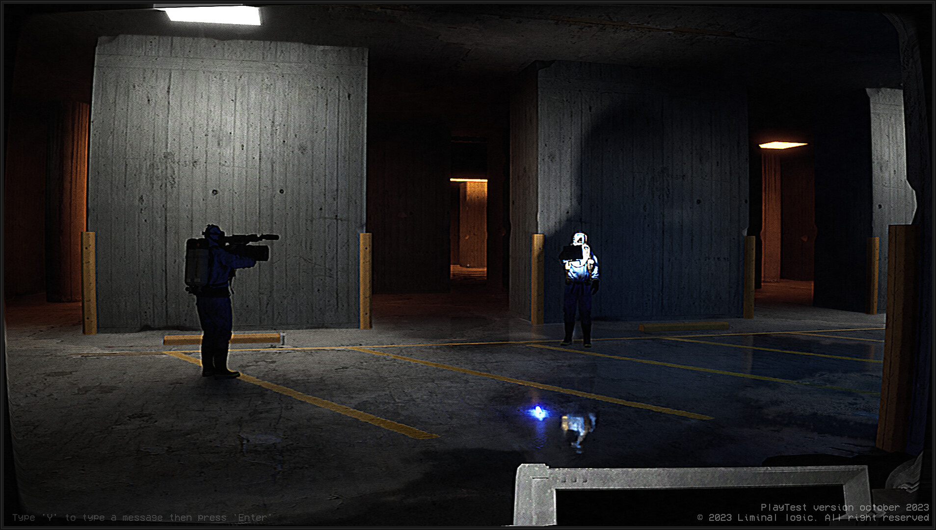 Скриншот: Backrooms Rec.