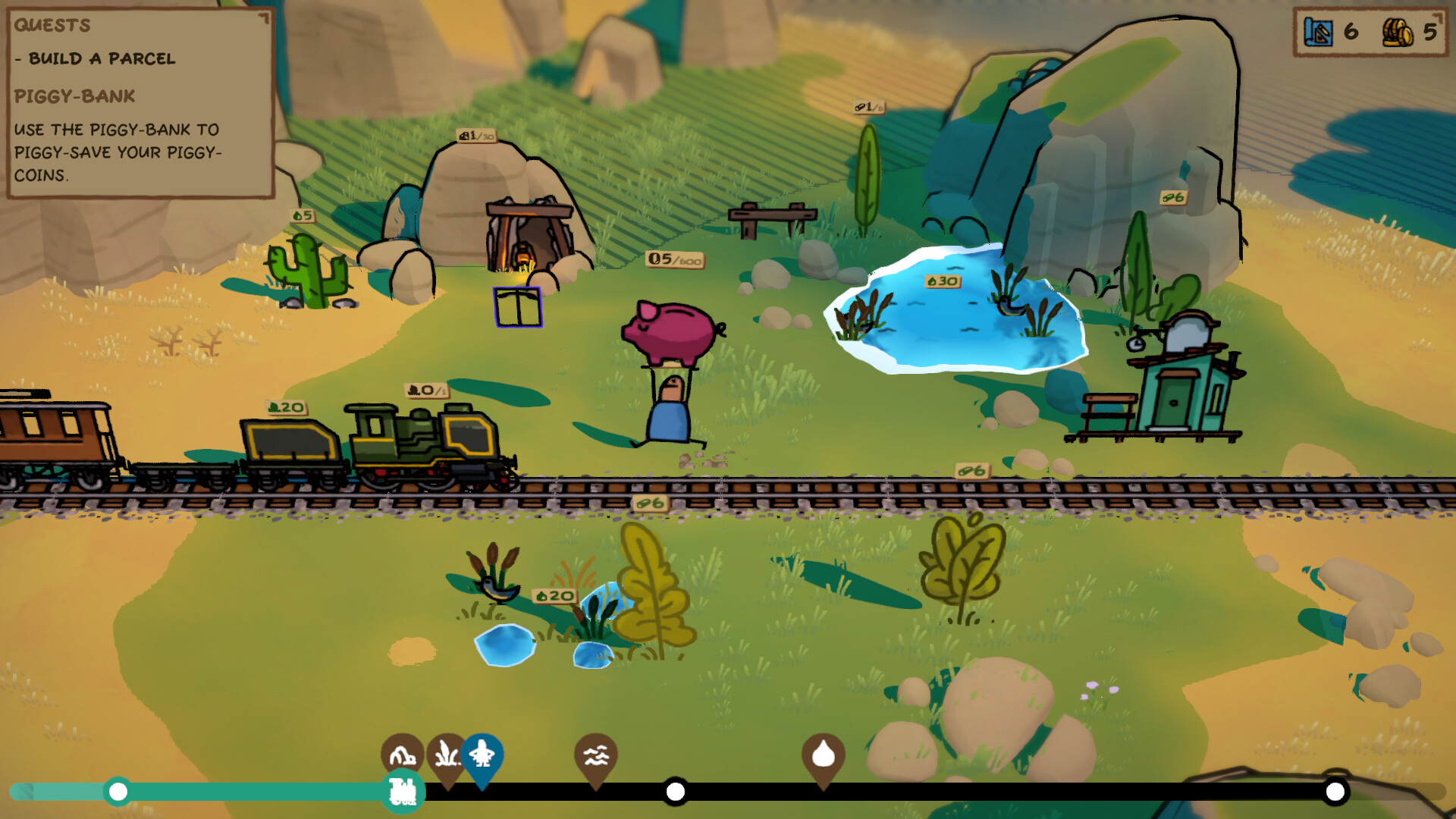 Скриншот: Trackline Express