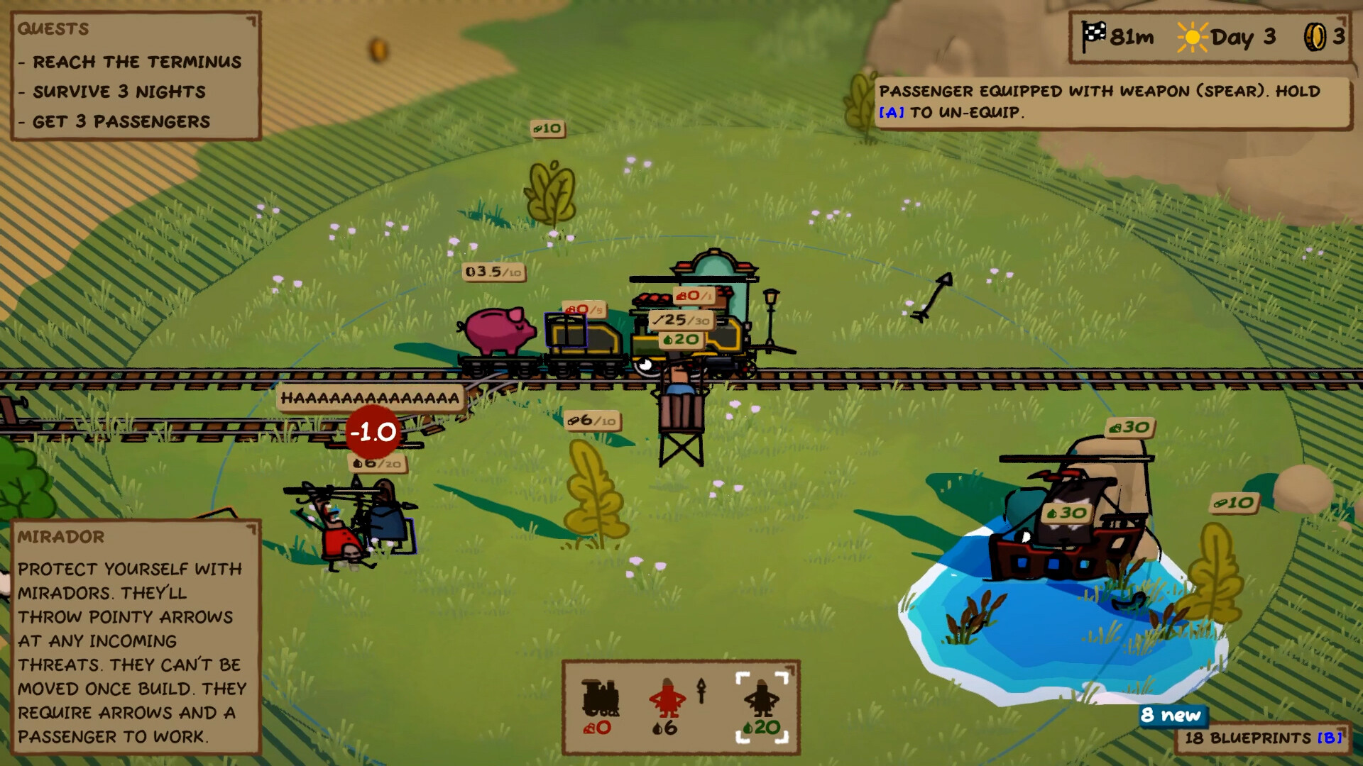 Скриншот: Trackline Express