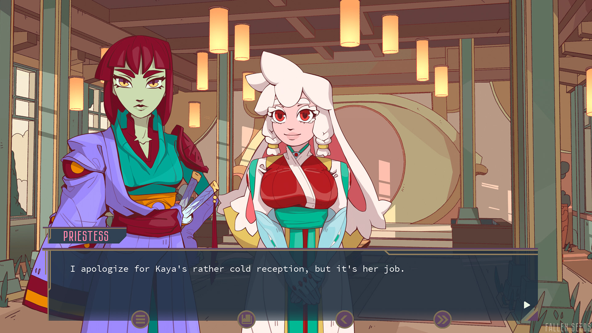 Скриншот: Fallen Seeds