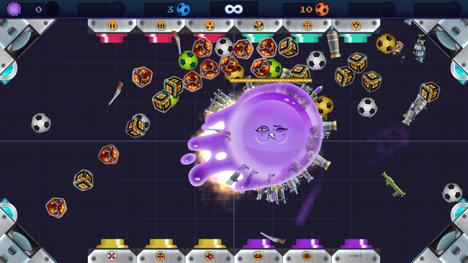 Скриншот: Armed and Gelatinous: Couch Edition