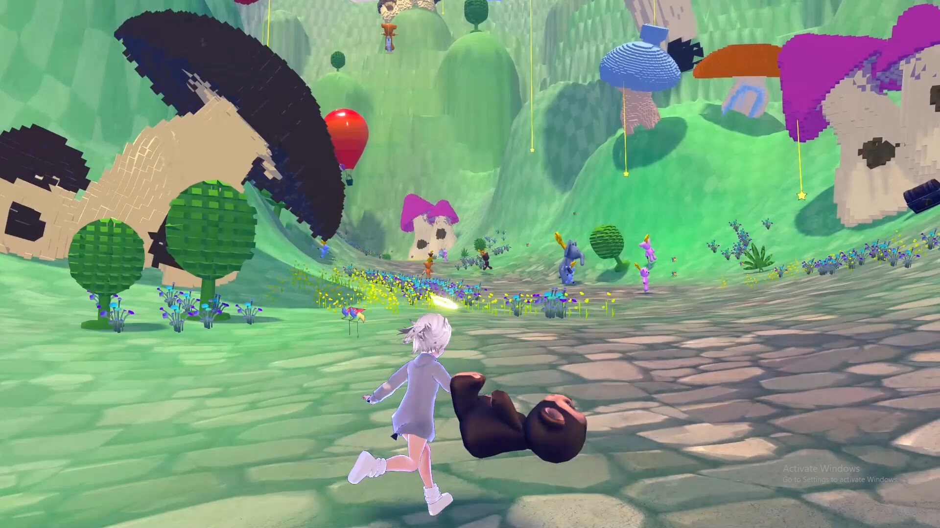 Скриншот: Plushie from the Sky