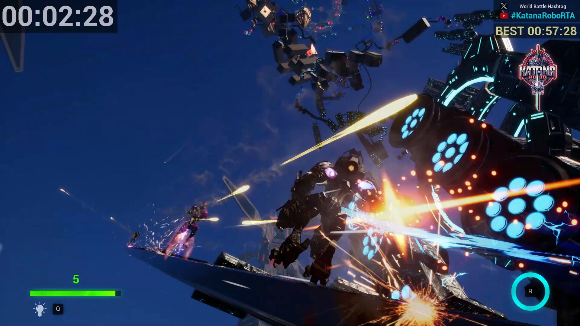 Скриншот: Katana Robo: RTA