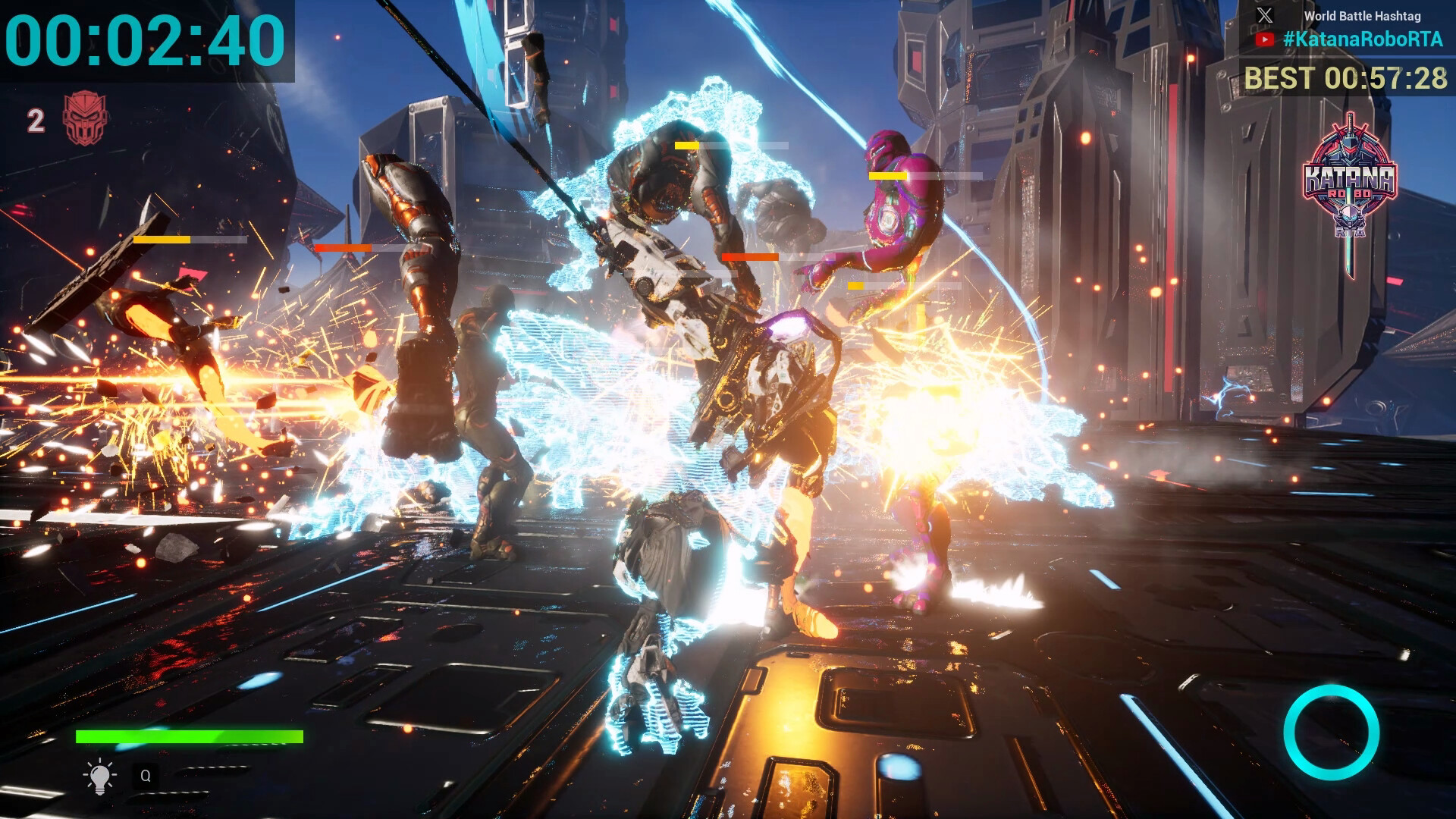 Скриншот: Katana Robo: RTA