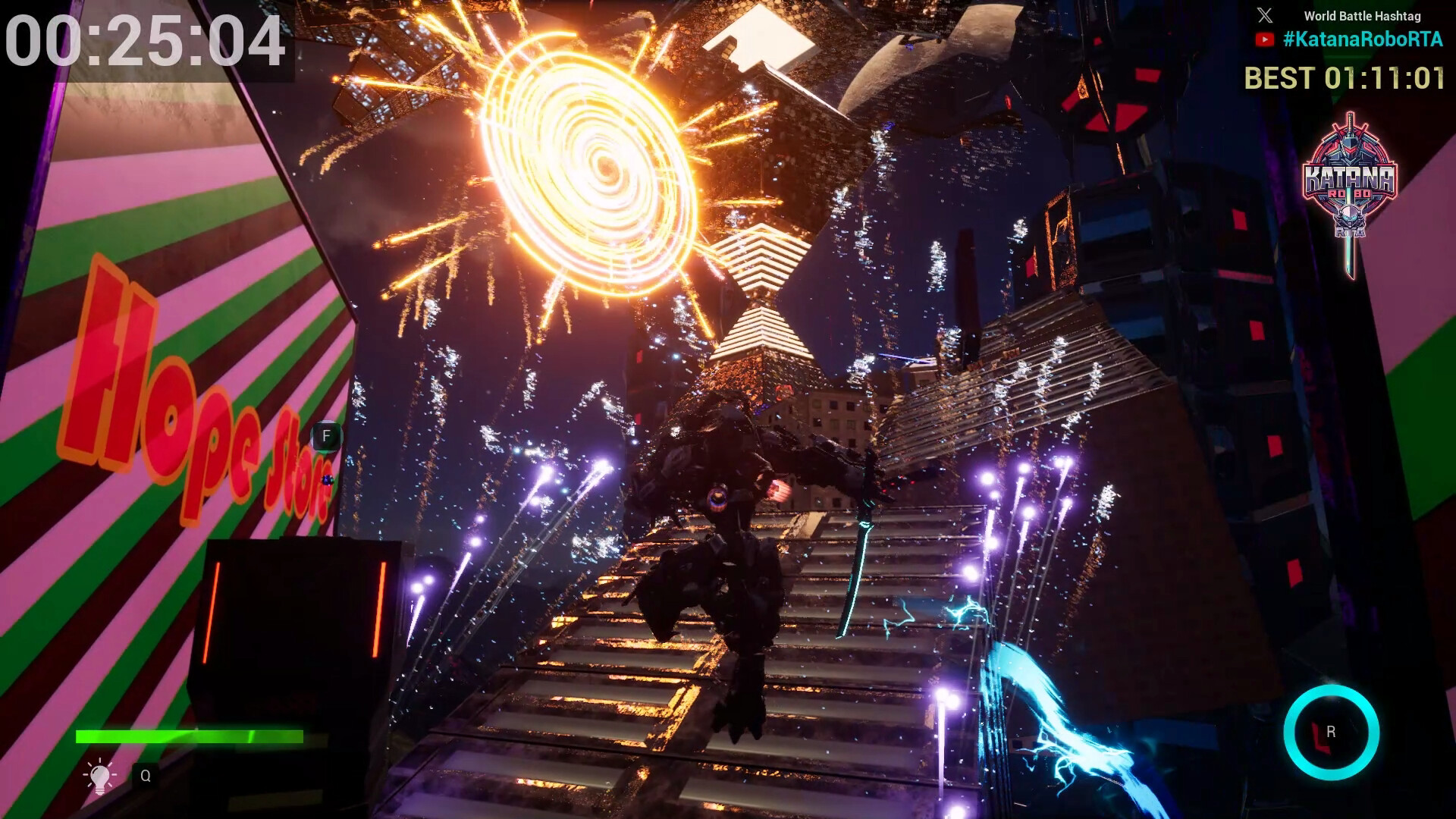 Скриншот: Katana Robo: RTA