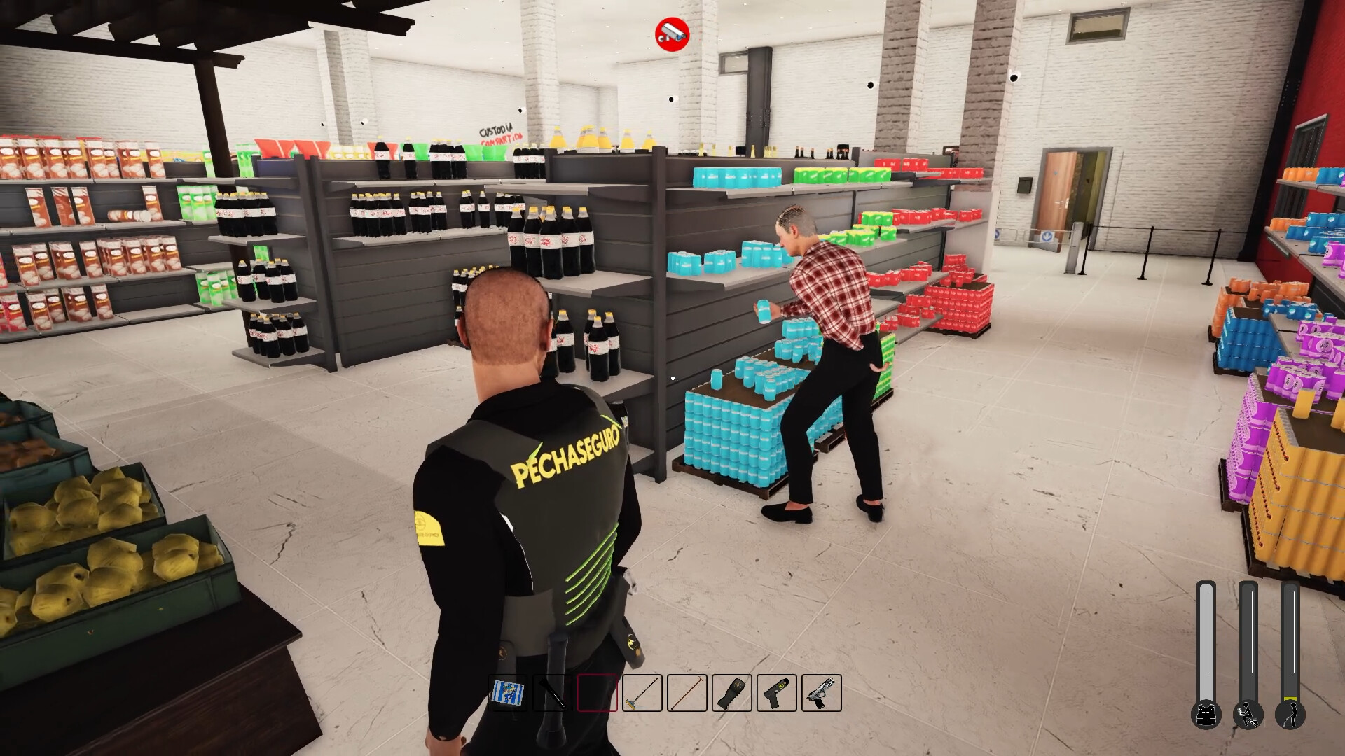 Скриншот: Supermarket Security Simulator