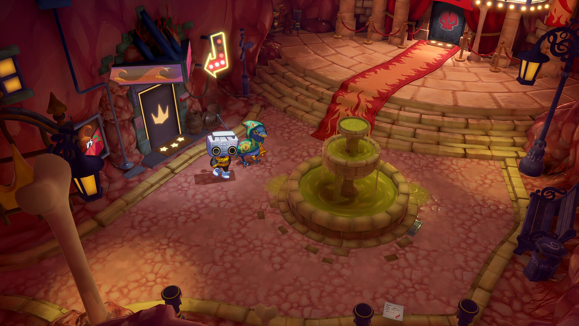 Скриншот: SUPER CRAZY RHYTHM CASTLE