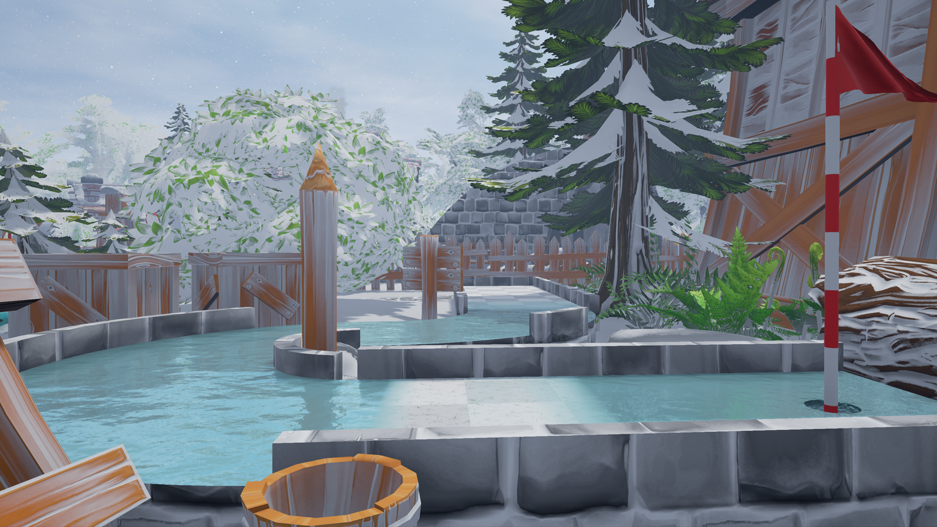 Скриншот: Golf It!