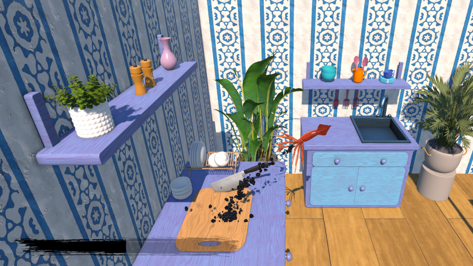 Скриншот: Squidding Over It