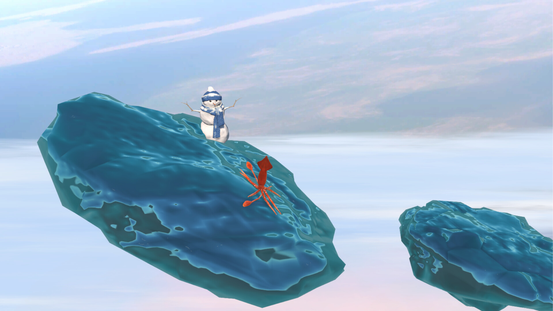 Скриншот: Squidding Over It