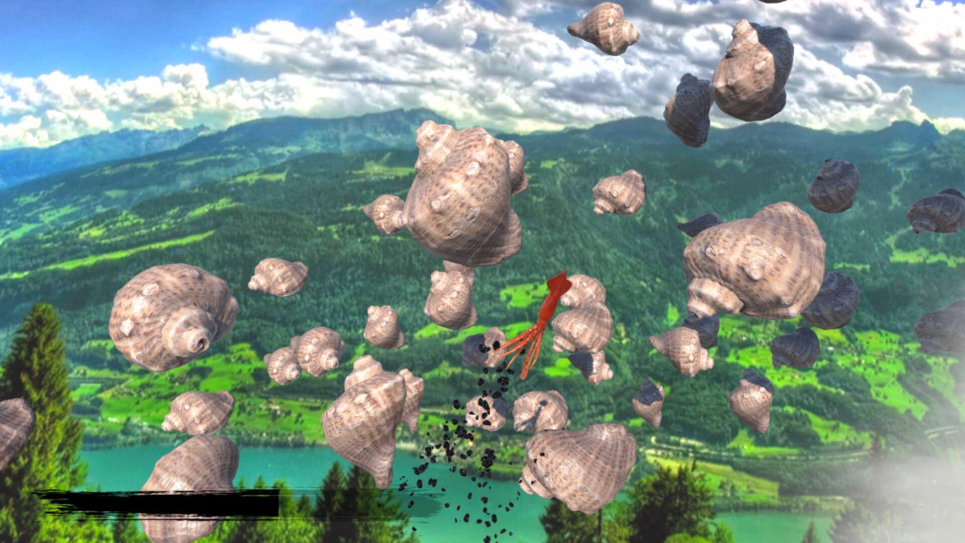 Скриншот: Squidding Over It