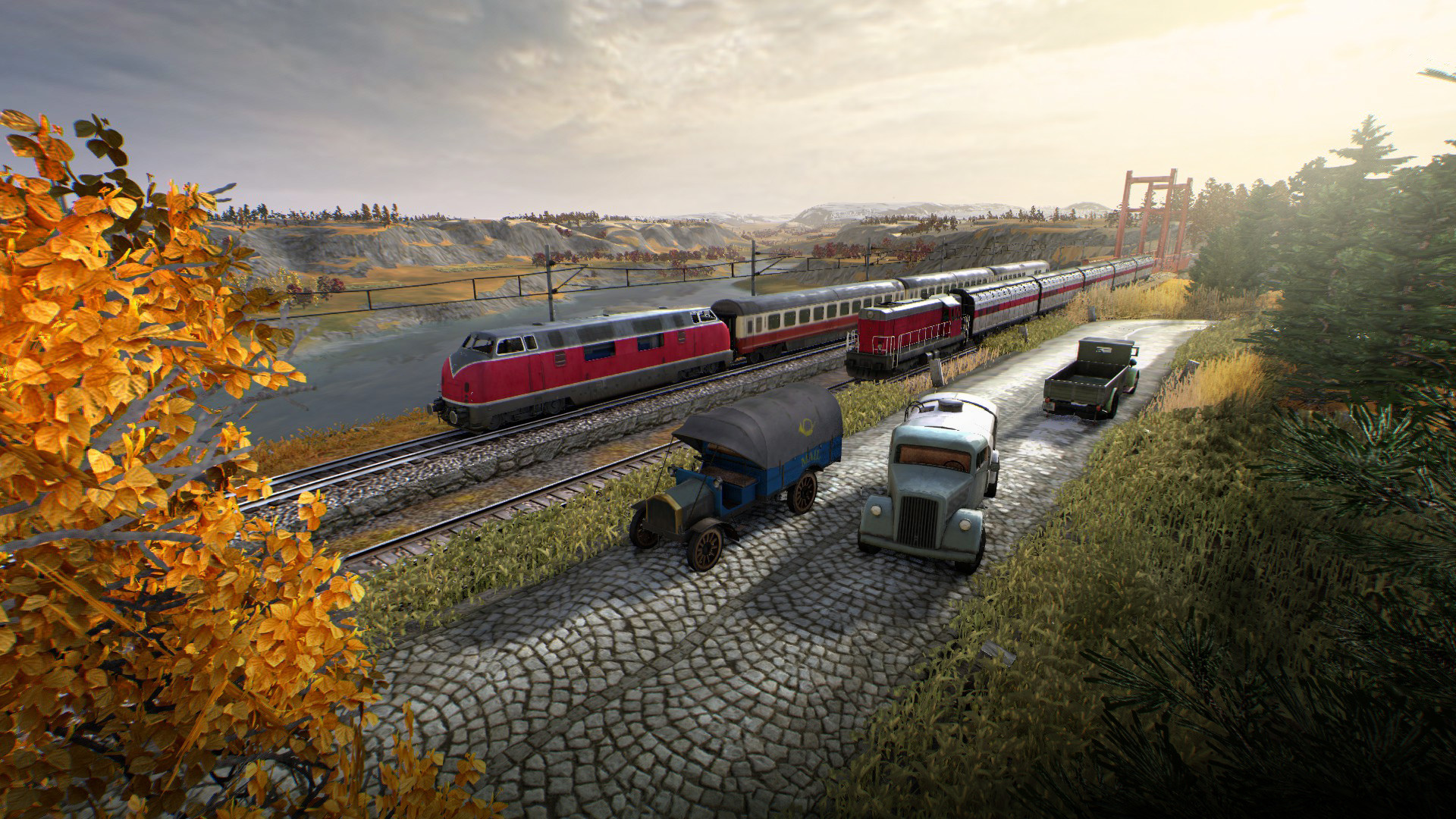 Скриншот: Mashinky