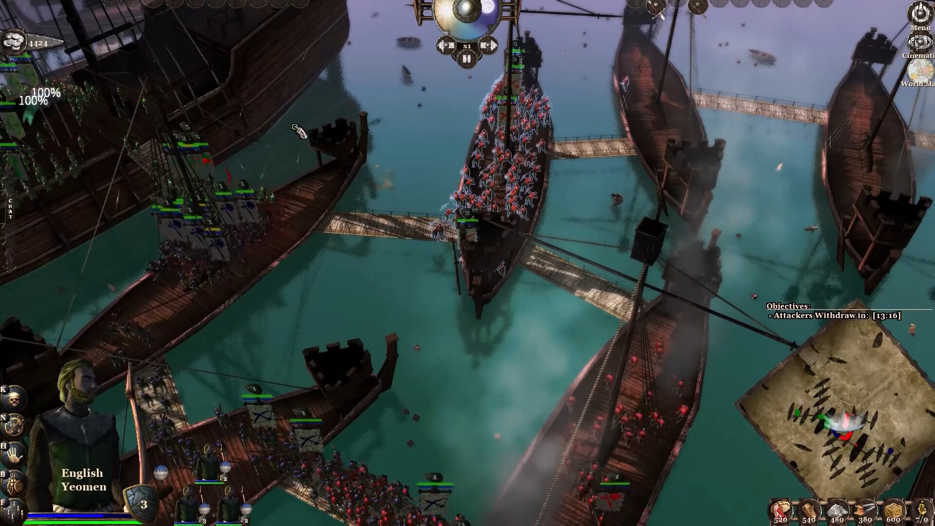 Скриншот: The King's Campaign