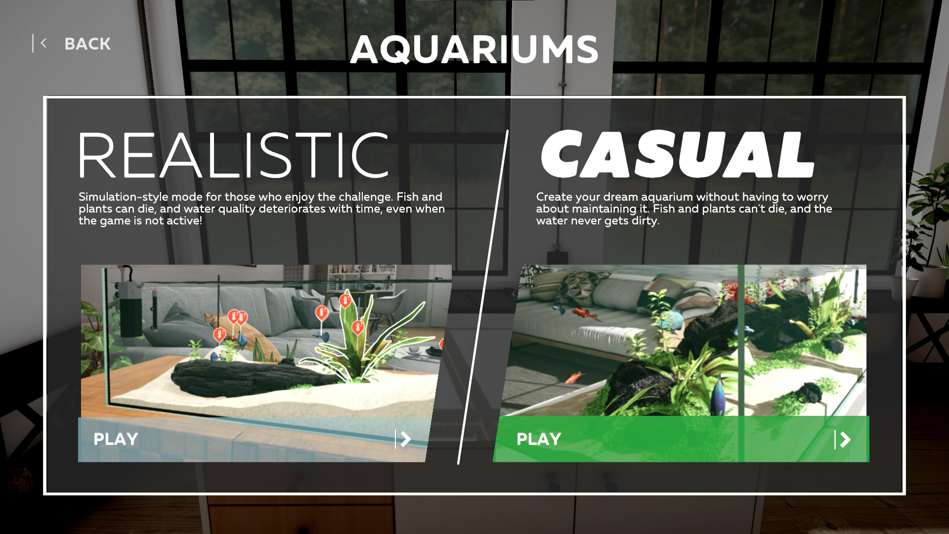 Скриншот: Aquarium Designer
