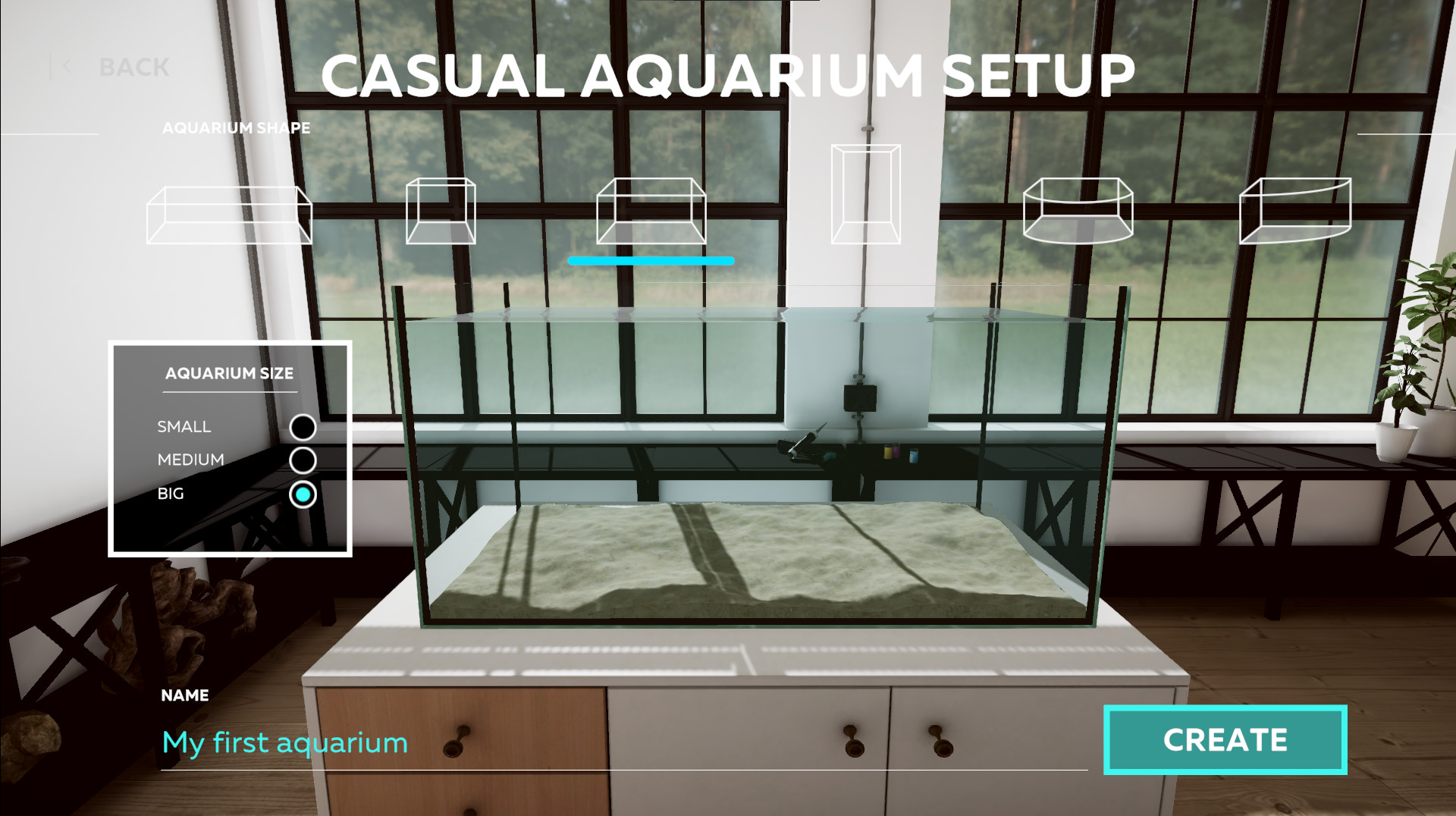 Скриншот: Aquarium Designer