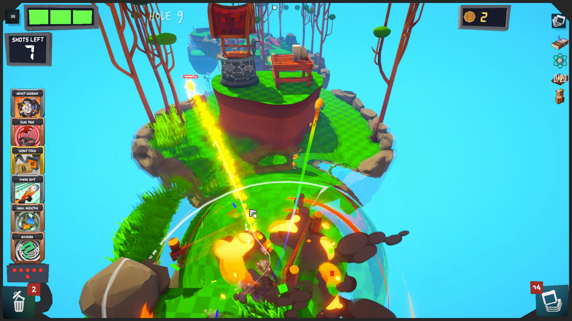 Скриншот: Golfie