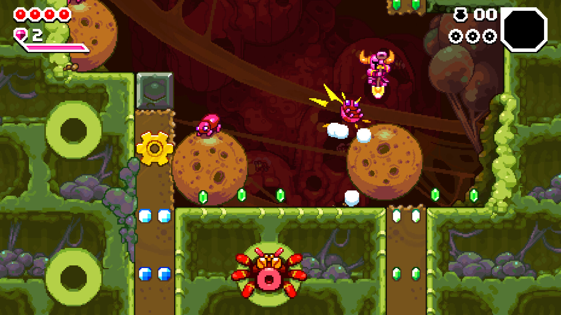 Скриншот: Shovel Knight Dig