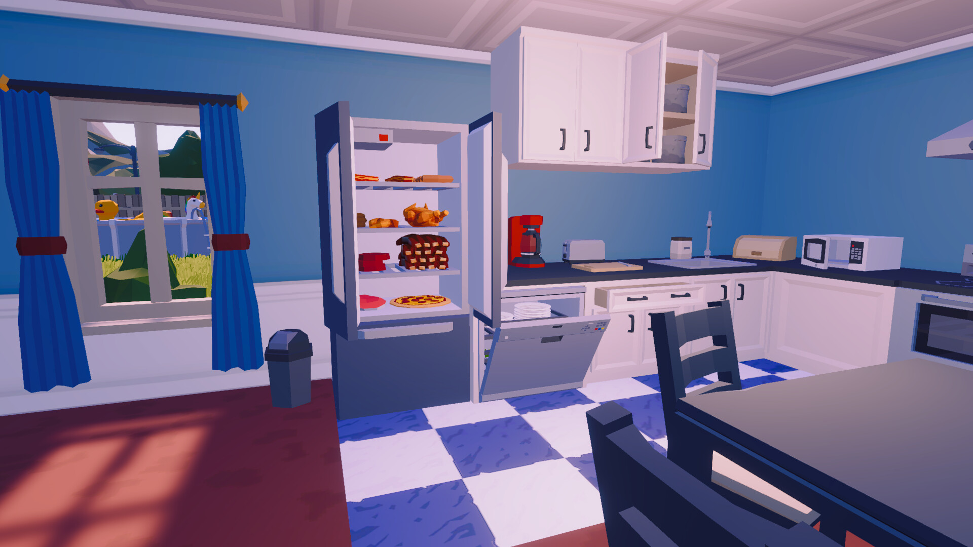 Скриншот: BBQ Simulator: The Squad