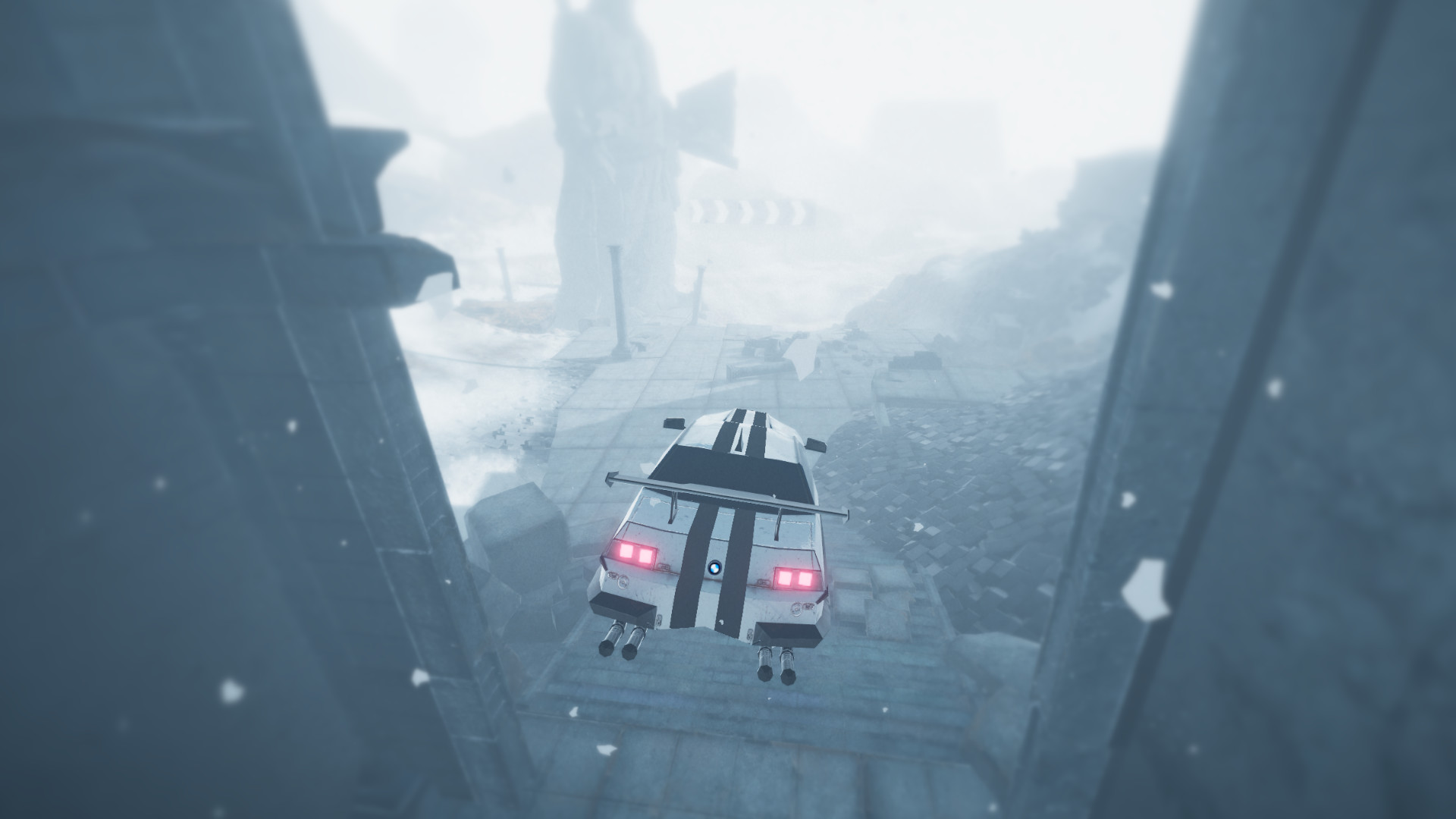 Скриншот: Hovercars 3077: Underground racing