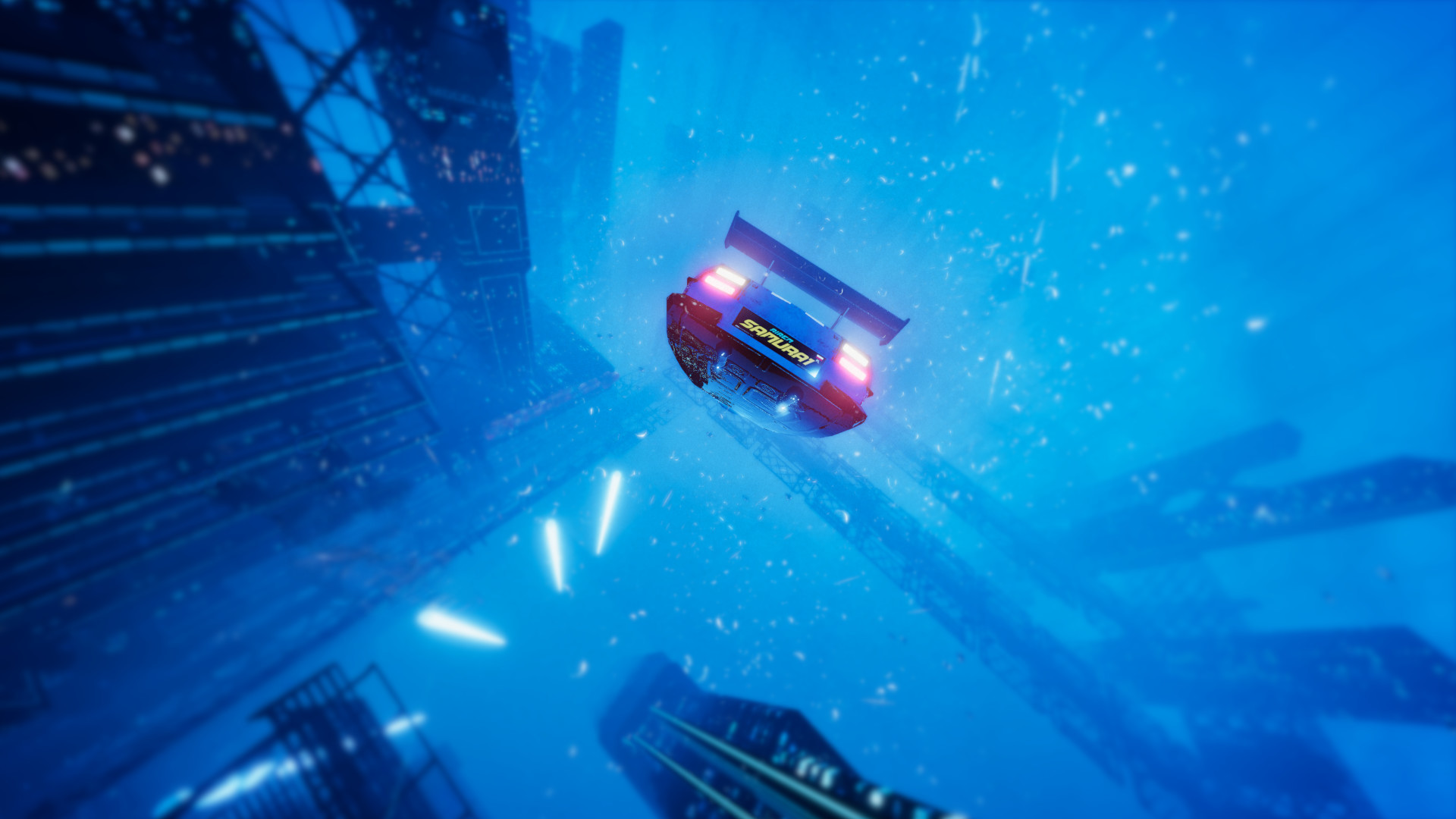 Скриншот: Hovercars 3077: Underground racing