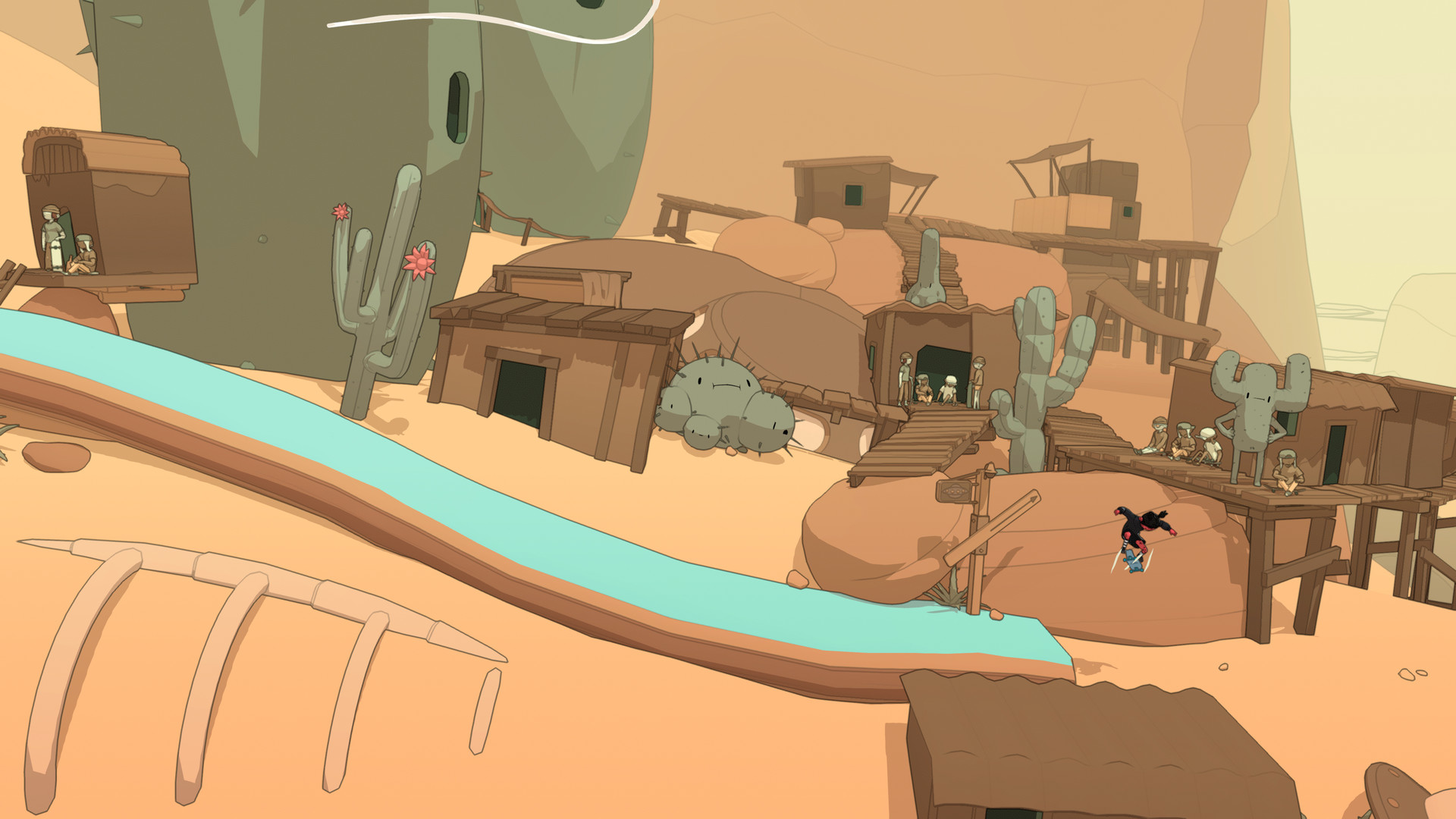 Скриншот: OlliOlli World