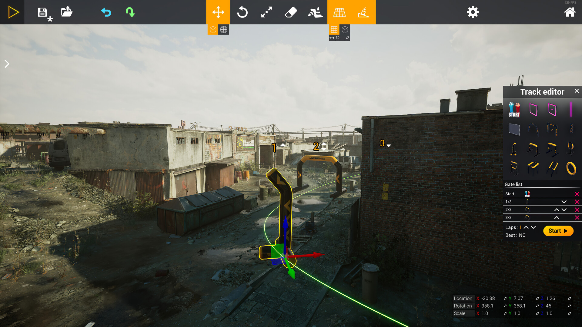 Скриншот: Uncrashed : FPV Drone Simulator