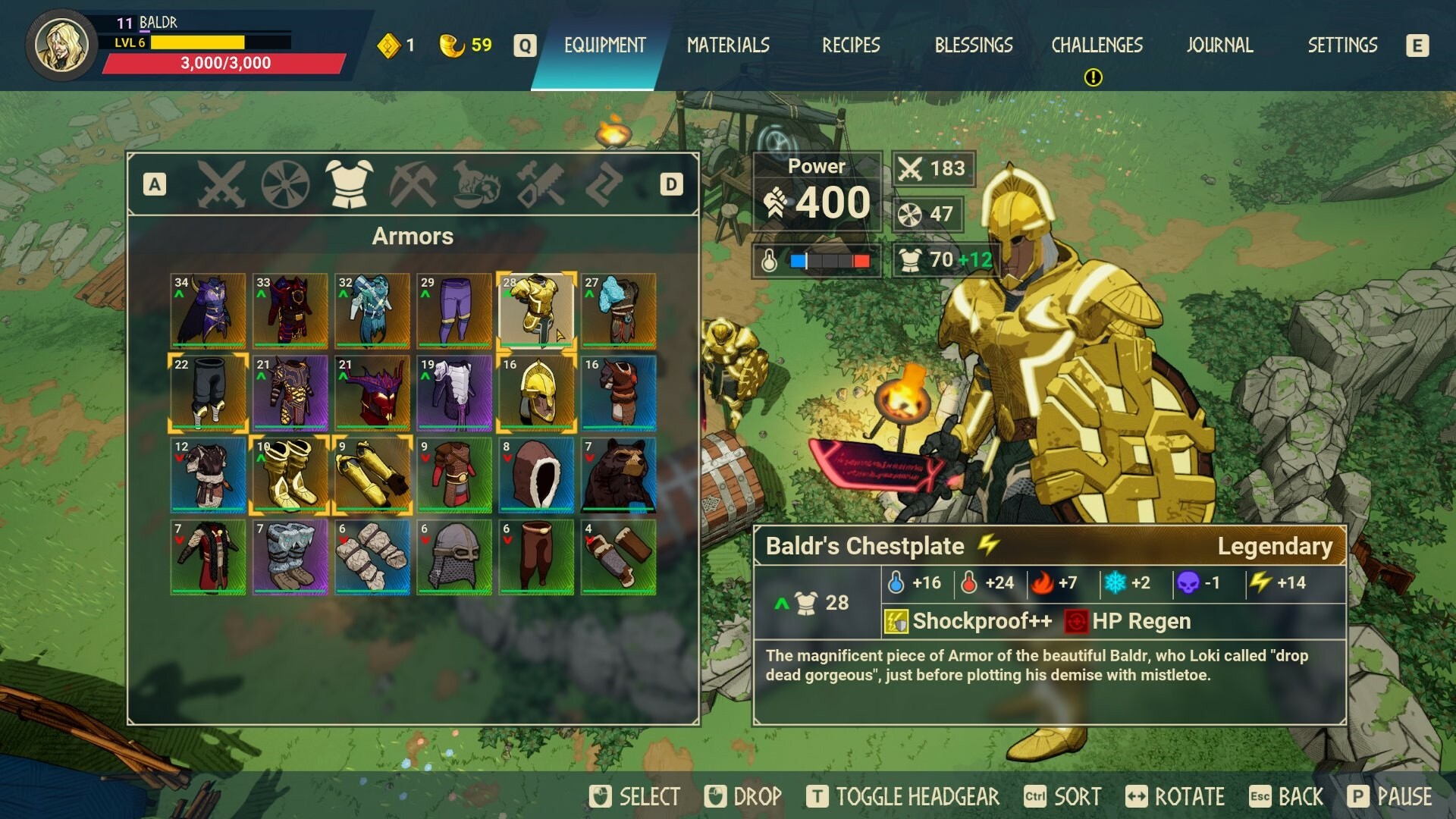 Скриншот: Tribes of Midgard