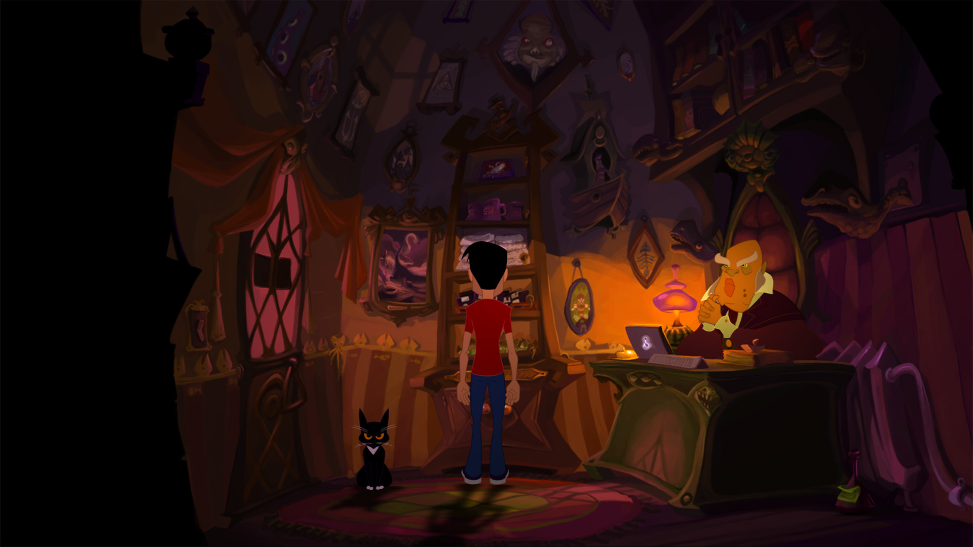 Скриншот: Gibbous -  A Cthulhu Adventure