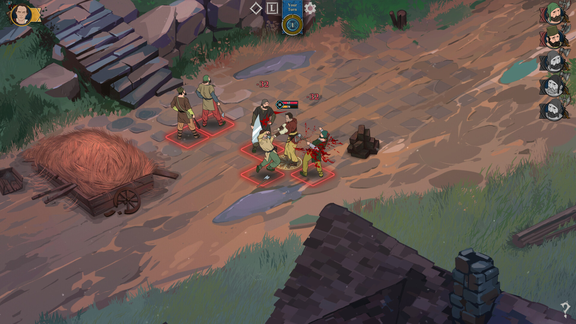 Скриншот: Ash of Gods: Redemption