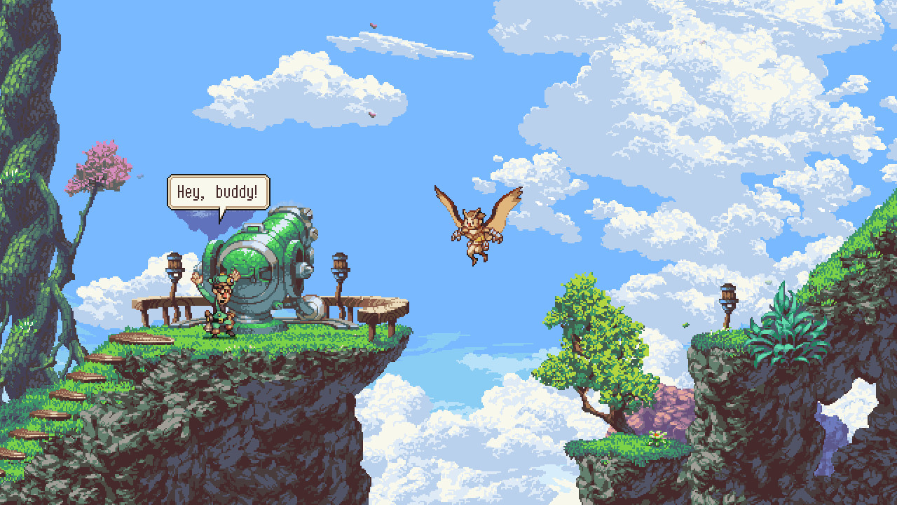 Скриншот: Owlboy
