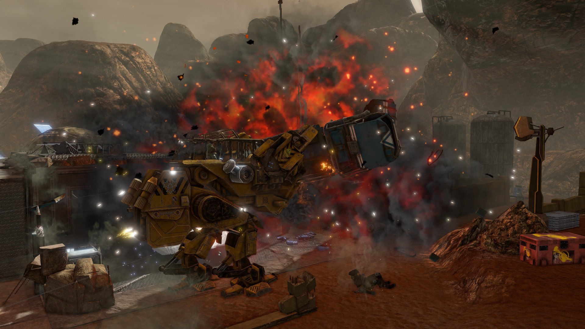 Скриншот: Red Faction Guerrilla Re-Mars-tered