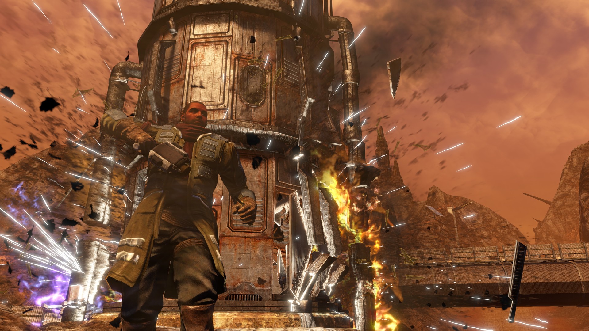 Скриншот: Red Faction Guerrilla Re-Mars-tered