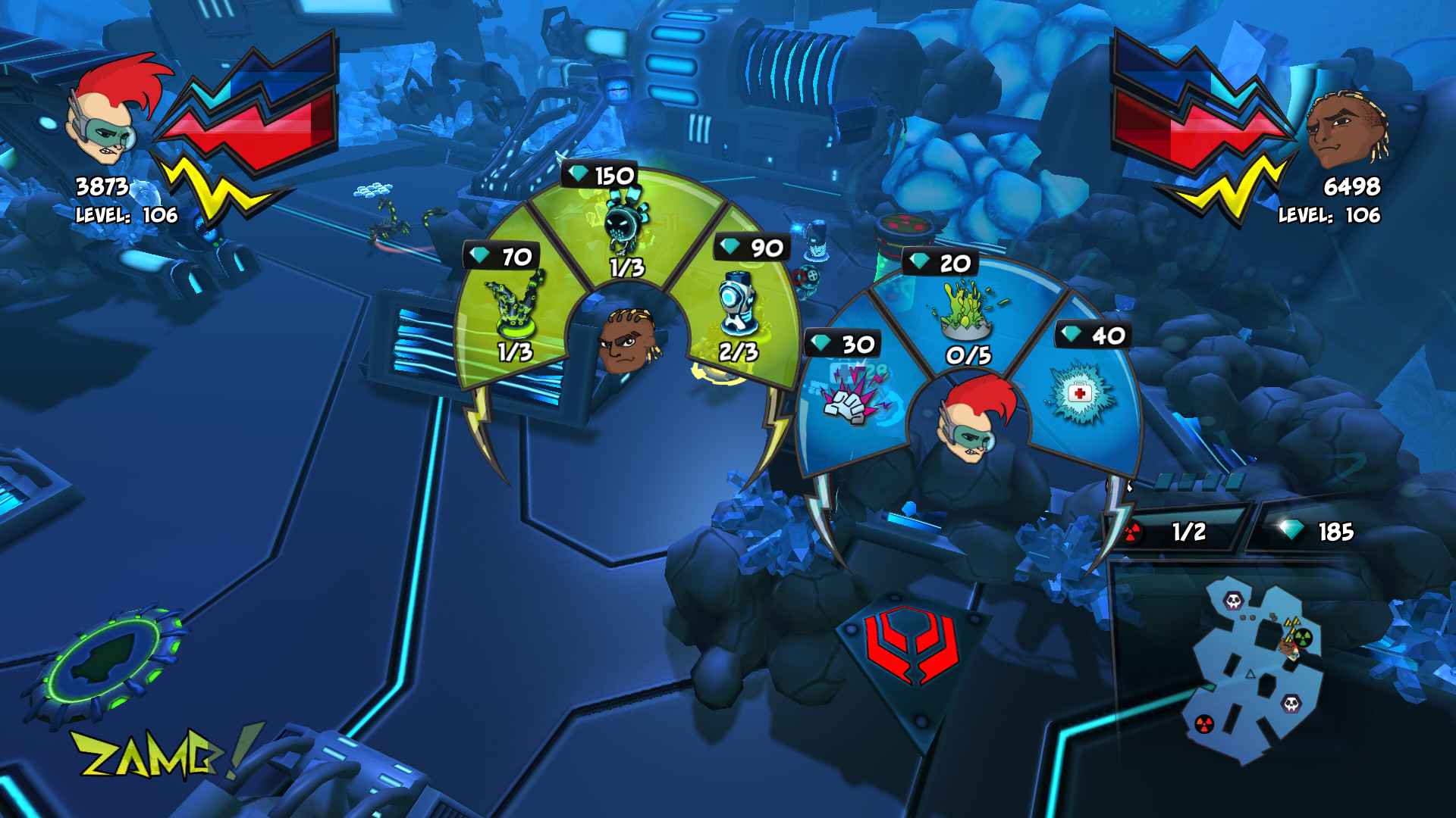 Скриншот: ZAMB! Endless Extermination