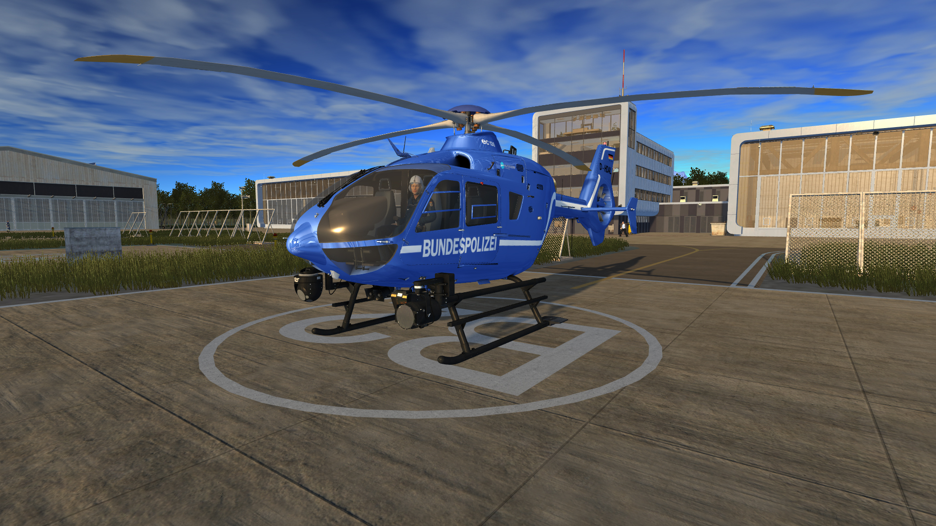 Скриншот: Police Helicopter Simulator
