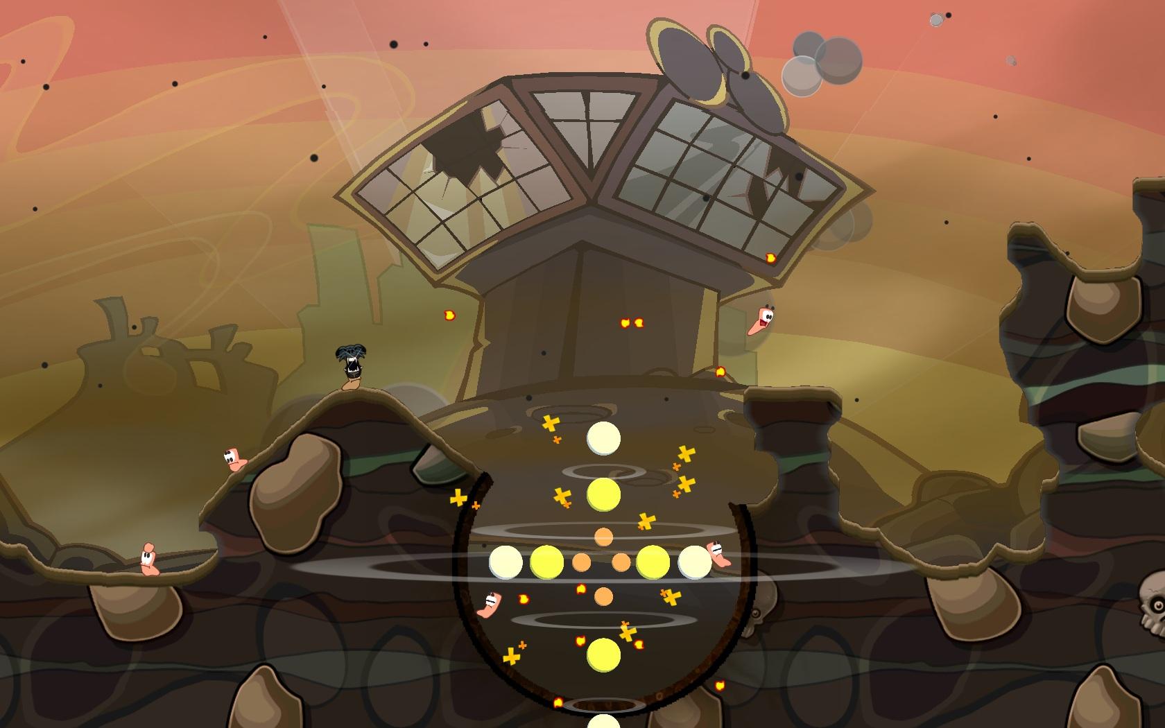 Скриншот: Worms Reloaded