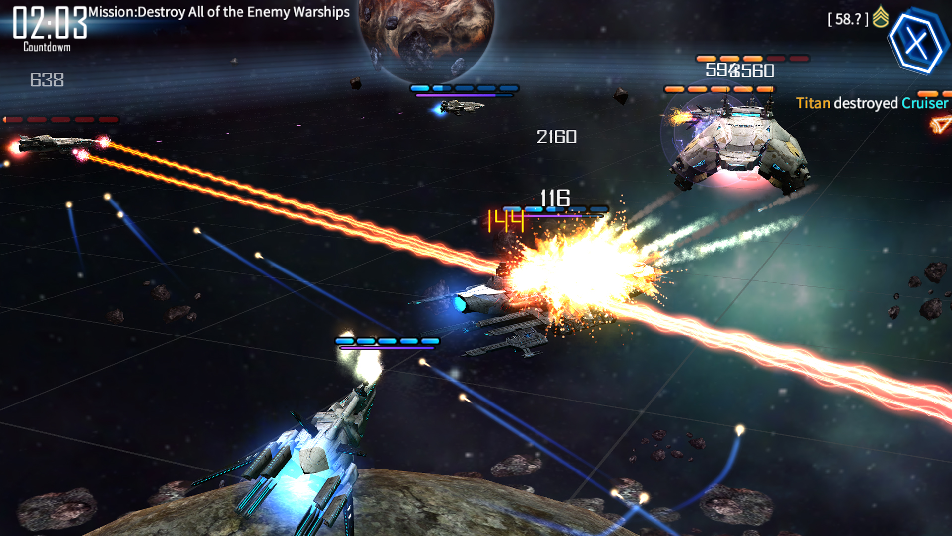 Скриншот: Galaxy Reavers