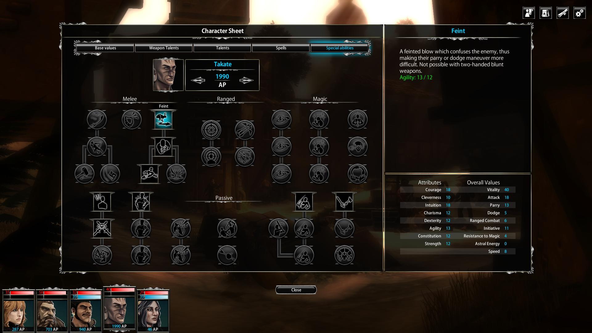 Скриншот: Blackguards