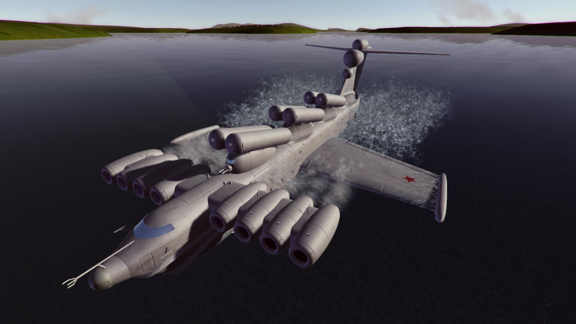 Скриншот: Soviet Monsters: Ekranoplans