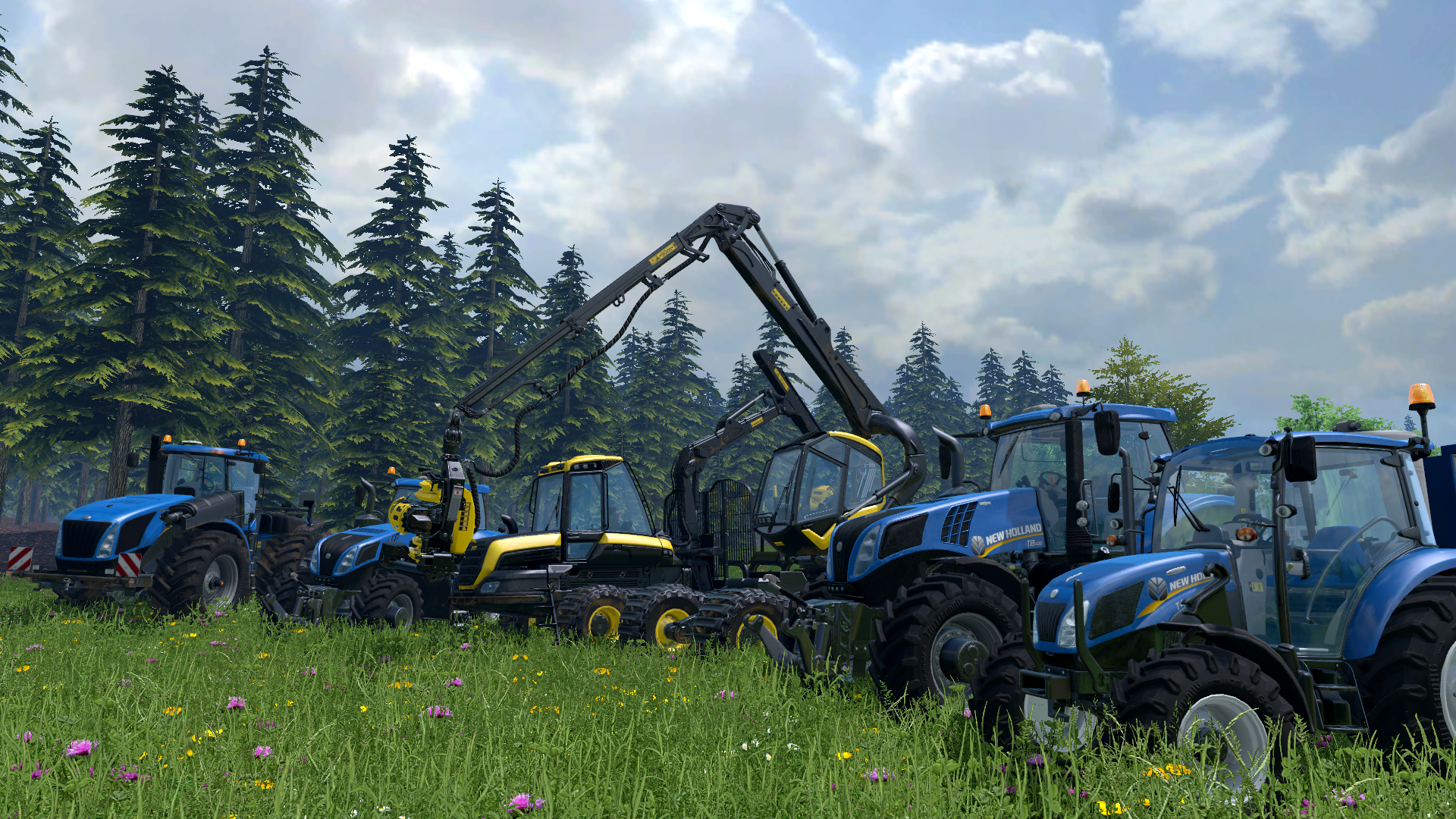 Скриншот: Farming Simulator 15