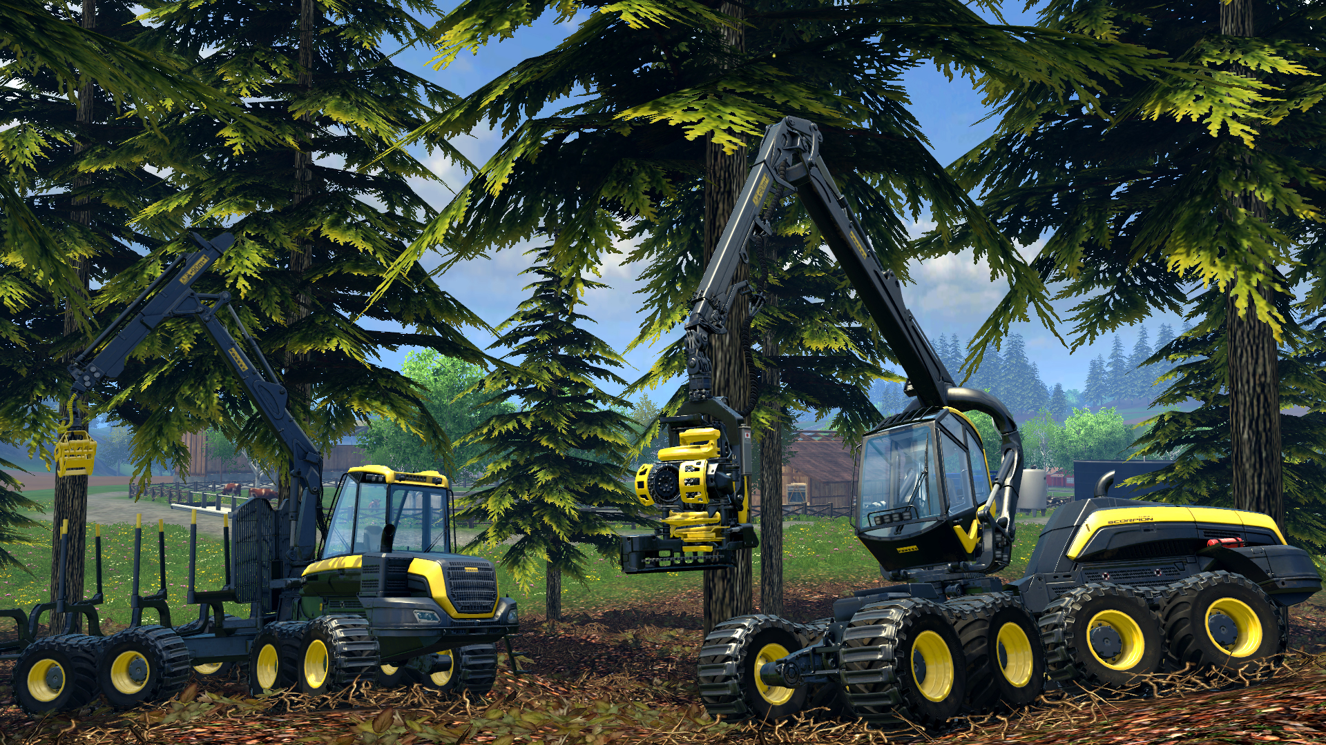 Скриншот: Farming Simulator 15
