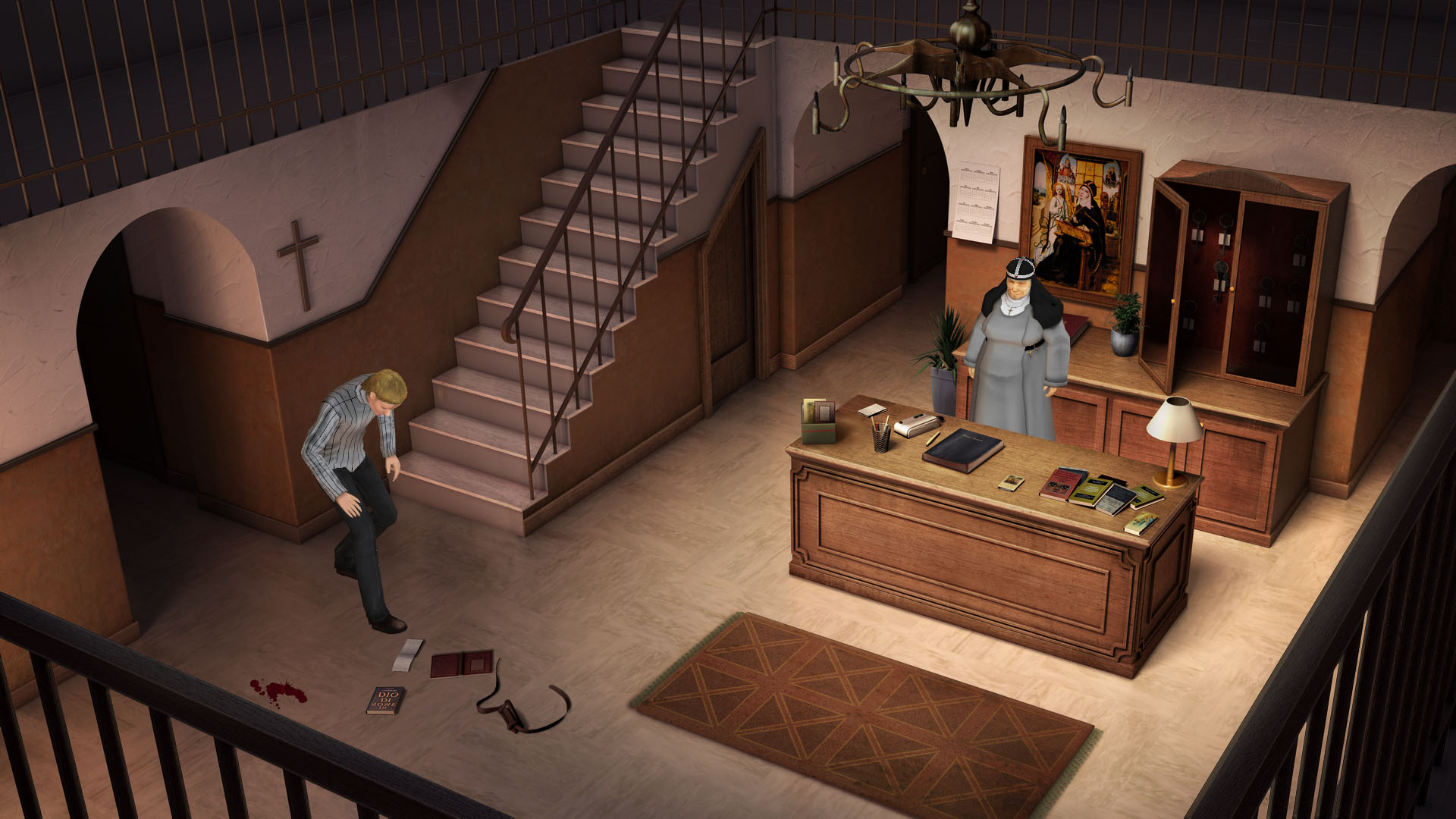 Скриншот: Shadows on the Vatican - Act I: Greed