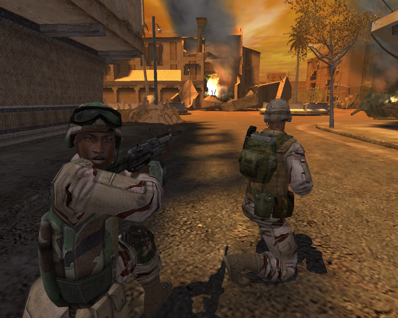 Скриншот: Full Spectrum Warrior