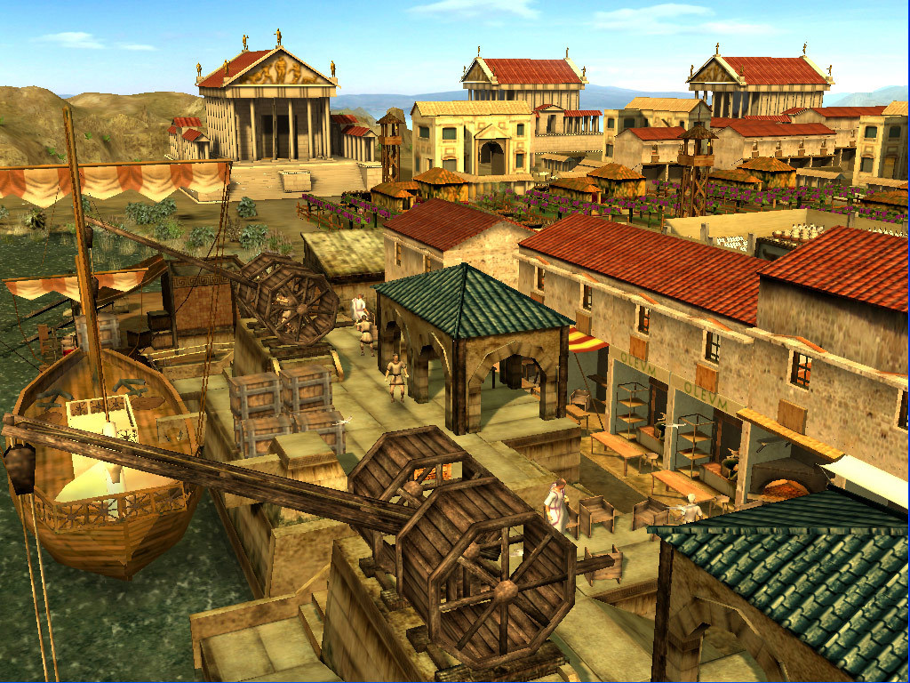 Скриншот: CivCity: Rome