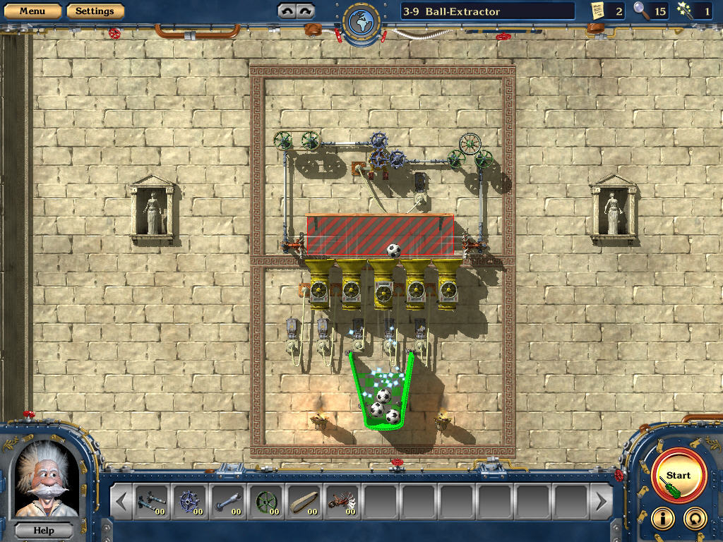 Скриншот: Crazy Machines 2