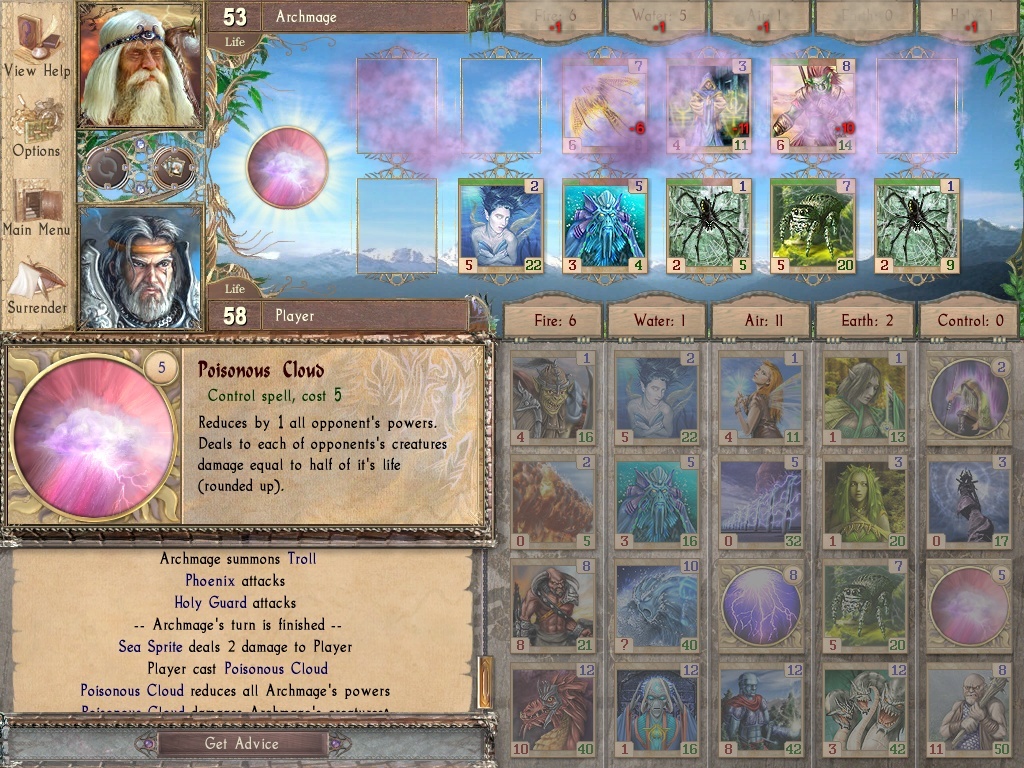 Скриншот: Spectromancer